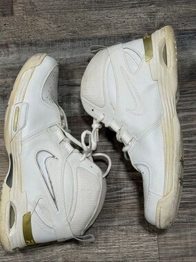 Vintage 2007 Nike Air Force 25 Supreme White Chrome 325327-111 Men’s Size 10.5